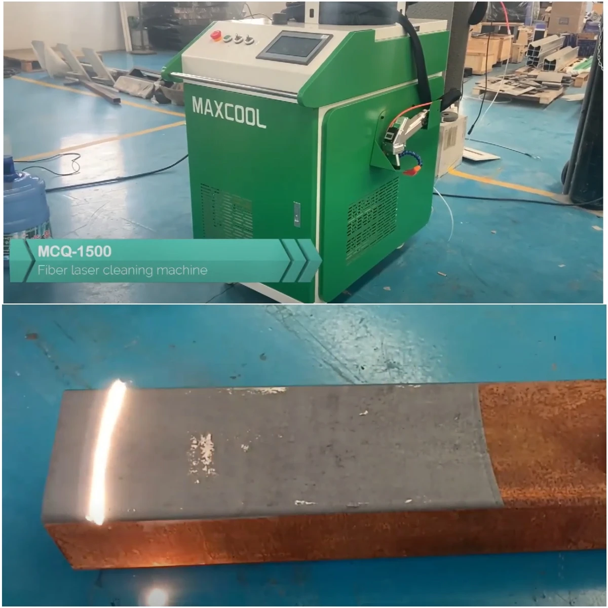 

2000W 3000W Handheld Rust Removing Laser Cleaning Machine For Metal Coating Oil Removal Blasting Derusting Laser Cleaner