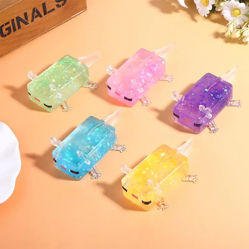 Cute Axolotl Toys Creative DIY Handmade Stress Relieving Toys Moldable Stress Relieving Toys Birthday Party Gifts-New