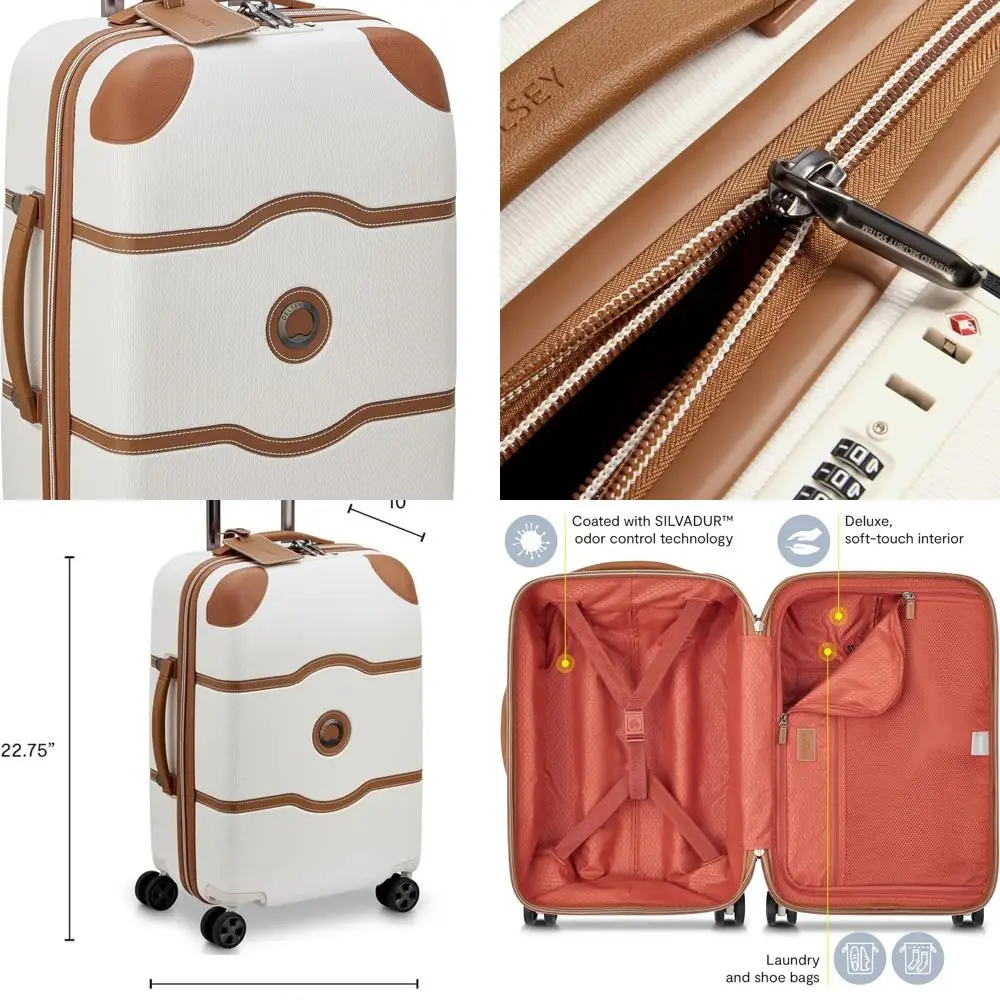 

Chatelet Air 2.0 Spinner Luggage, Angora, 20 Inch Carry-On Hardside