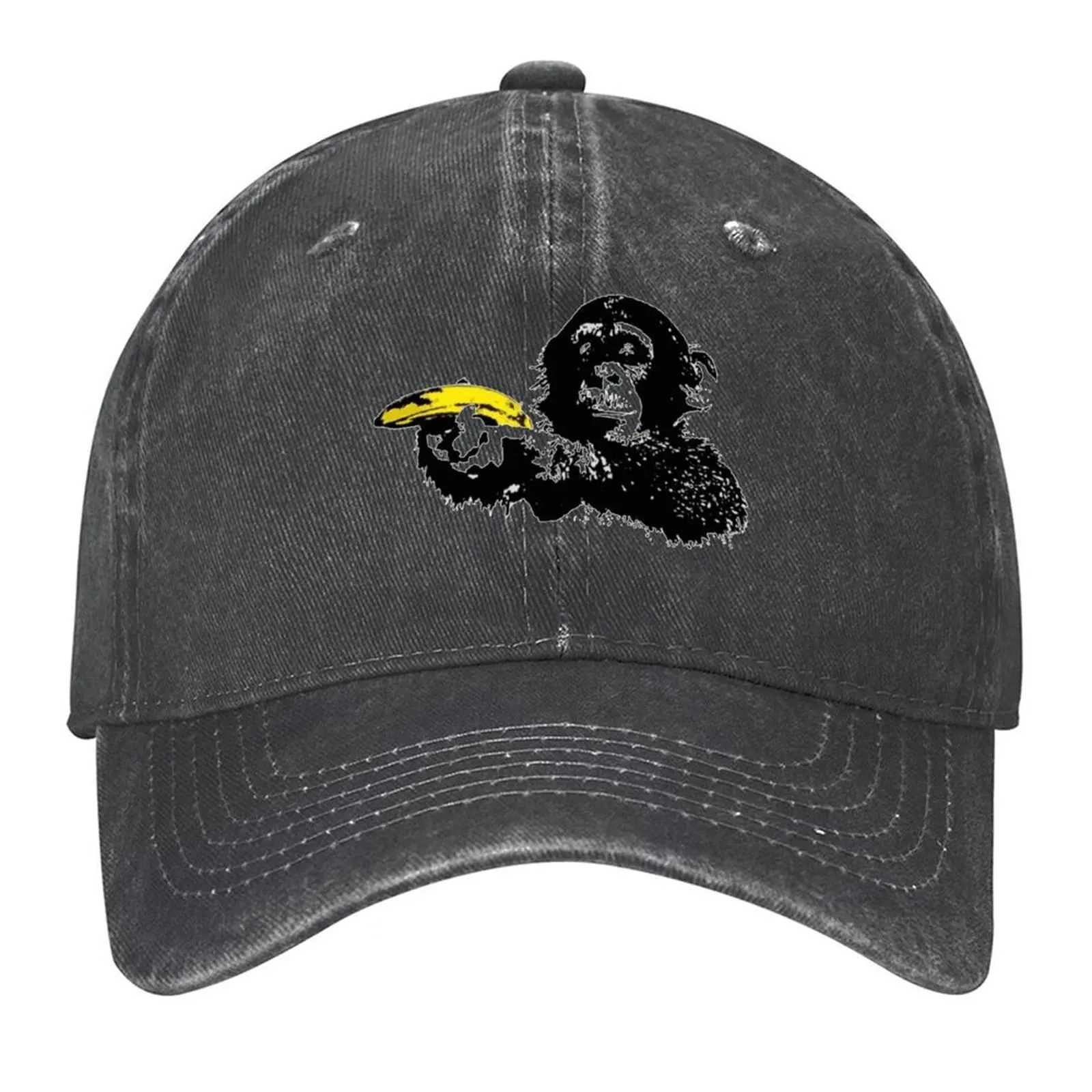

Banksy Banana Monkey Baseball Cap hats on offer Hat Beach Luxury Brand party Hat Men Luxury Brand Women's