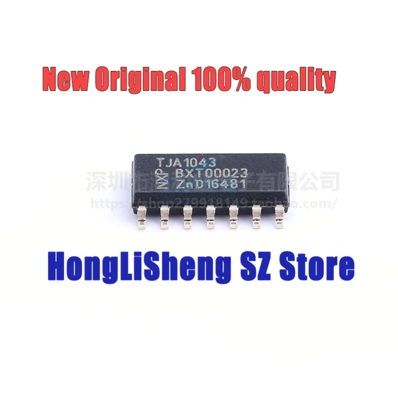 10pcs/lot TJA1043T/1J TJA1043T TJA1043 SOP14 CAN Chipset 100% New&Original In Stock