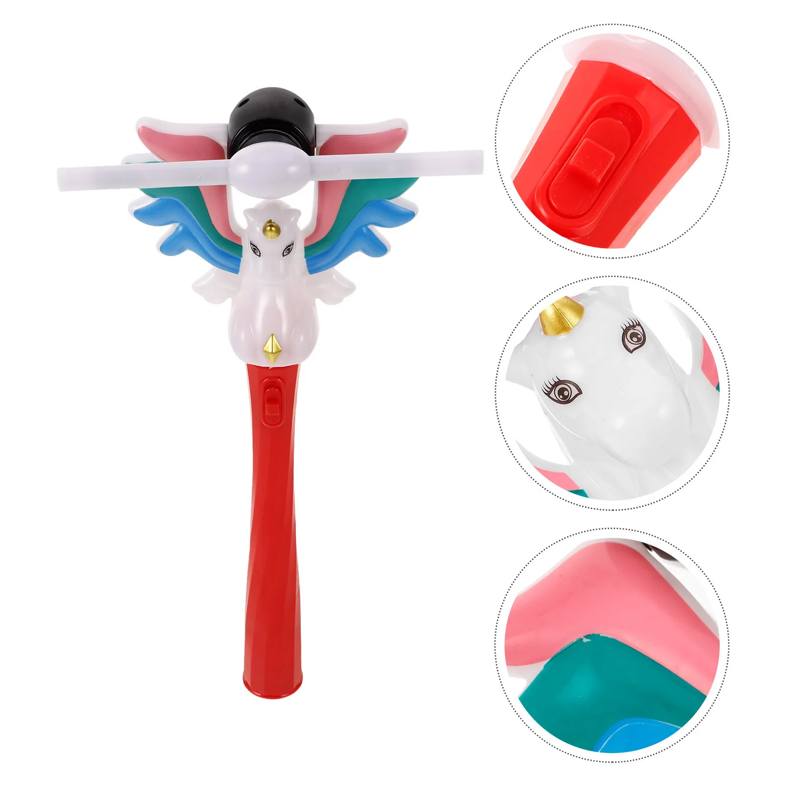 

Light Up Wand Colorful Rotating Lights Music Horse Hoof Sound For Kids Party Favors Halloween Unicorn Led Windmill