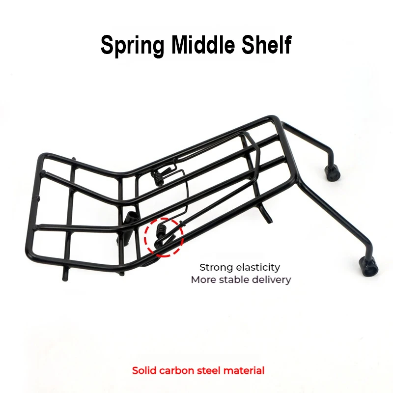 CT125 Spring Middle Shelf Motorcycle Luggage Rack For Honda CT125 Hunter Cub Center Carrier Rack Luggage Rack JA55 JA65