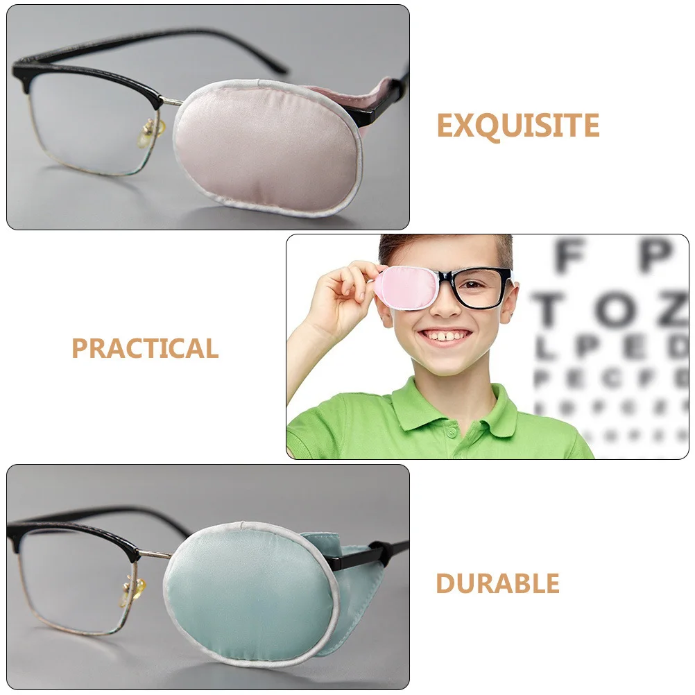 

2Pcs Single Eye Patches Eye Protective Cover Elastic Strap Design Suitable for Both and Adults One-Eye Covers