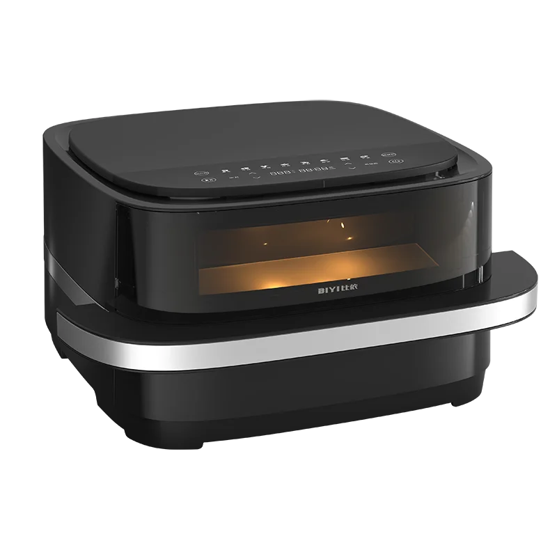 multi-function large capacity fully automatic visual electric oven all-in-one machine Pizza air fryer new home