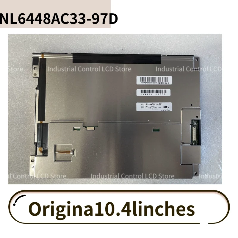 شاشة LCD صناعية أصلية جديدة NL6448AC33-97D مقاس 10.4 بوصة 100% تم اختبارها من الدرجة A + #1
