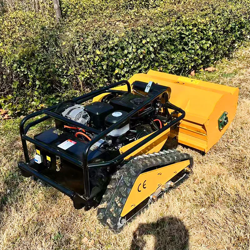 Cortacésped de Control remoto personalizado, cortacésped de carrete, Robot triturador, maquinaria de jardín con certificación CE, herramientas agrícolas