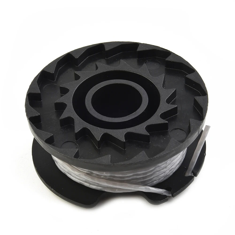 Replacement Spool with Line Feed for Bosch ART 23 SL ART 26 SL Trimmer 3600HA5000 3600HA5100 4.9M .65mm Grey Nylon Line