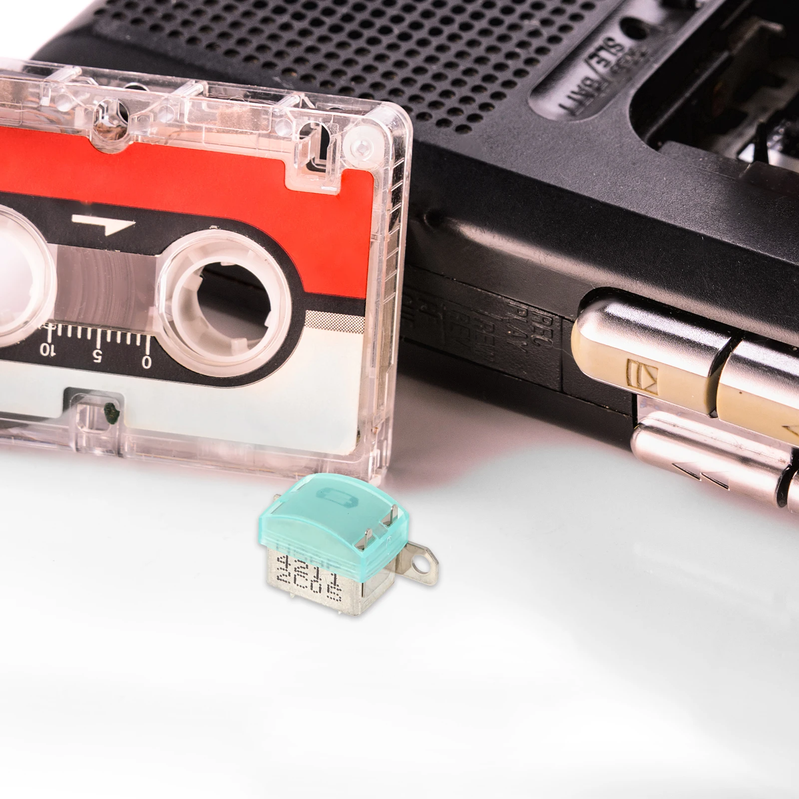 

Recorder Accessories Cassette Tape Head Parts Big Bracket Magnetic Two Channel HSAP4211 Metal Material Recorder Button Accessory