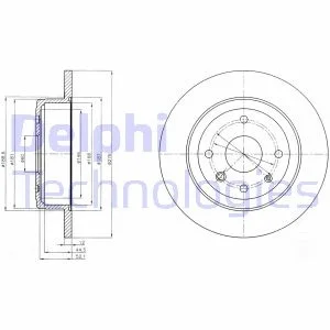 Store code: BG4244 for rear brake disc EPICA 2.0i 2,0