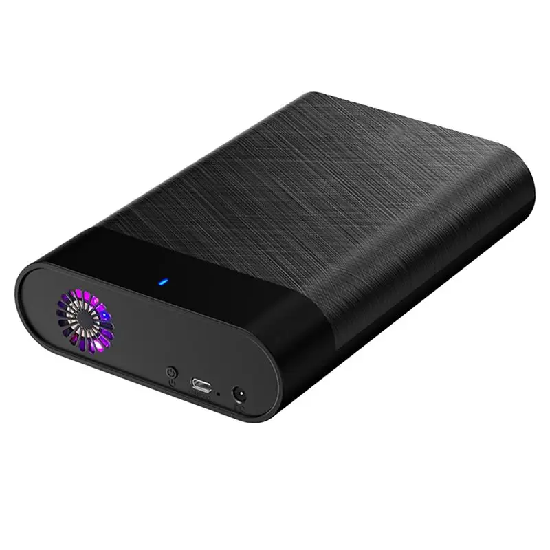 M52K-SATA To Type-C 3.1 SSD Case 2.5/3.5 Inch Hard Drive Enclosure 5Gbps 28TB Adapter RGB Box For PC USB-C 3.1 Reader EU EU Plug
