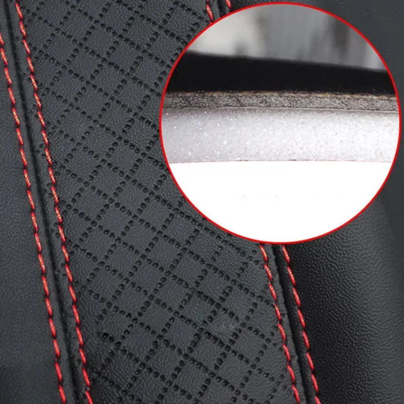 Car Accessories, Seat Belt Shoulder Protection, PU Leather Seat Belt Protective Cover, Comfortable And Breathable Car Supplies