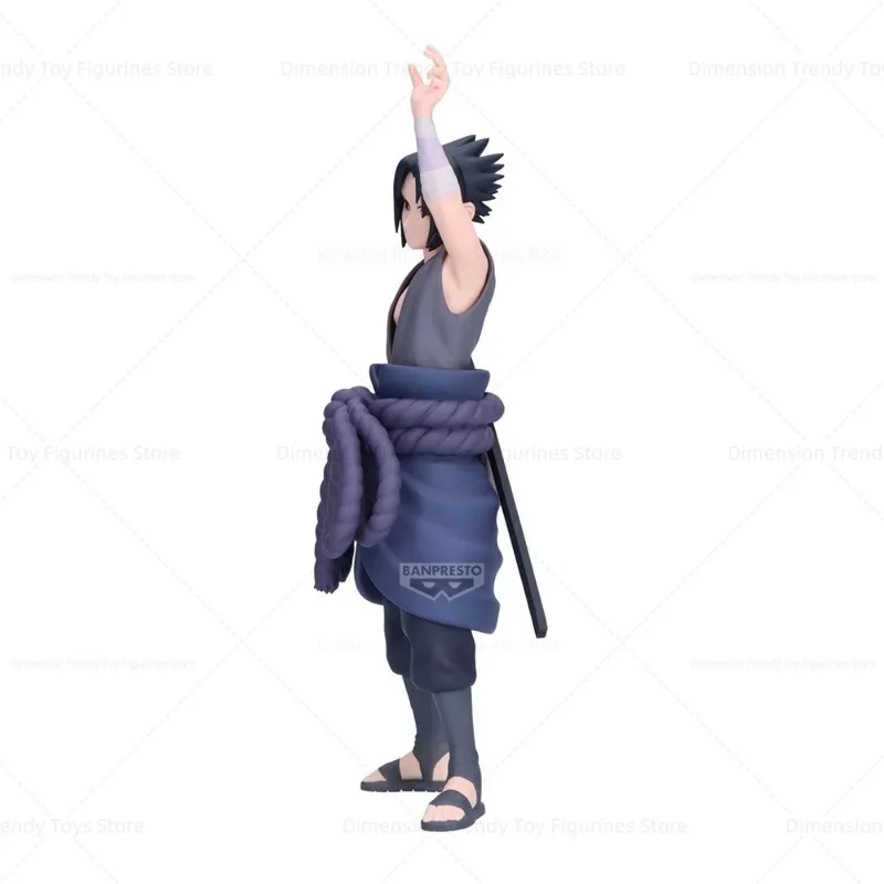 In Stock Bandai BANPRESTO Panel Spektakel Tenkara Furu Kaminari Anime Naruto Shippuden Uchiha Sasuke Action Figure Model Toy DT