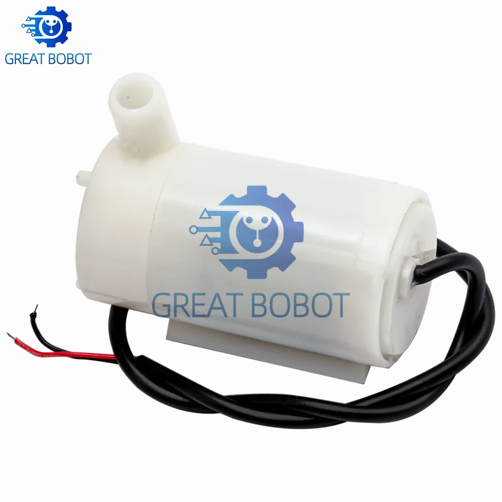 2.5–6V Brushless Mini Water Pump (120L/H) - Low Noise for Hydroponic System Circulation