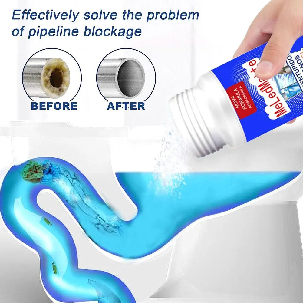 

Powerful Pipe Dredging Agent Kitchen Dredge Deodorant Toilet Sink Drain Cleaner Sewer Household Cleaning Tools