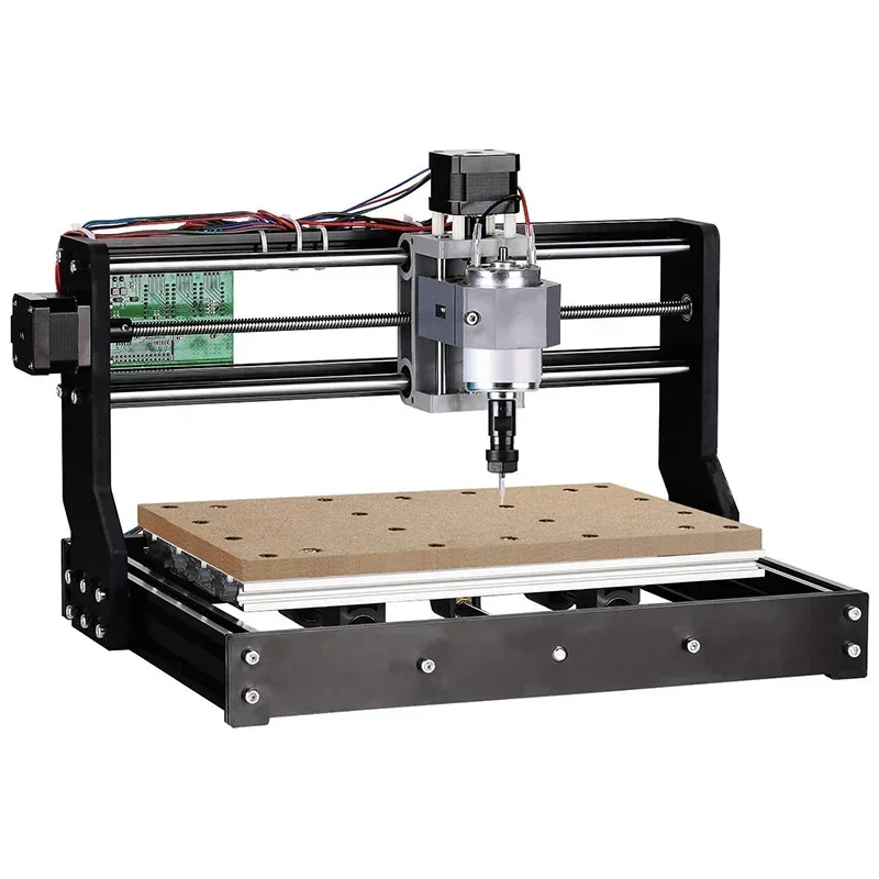 Imagem -05 - Bancada Proteção Board com m6 Buracos Mdf Spoilboard Acessórios para Cnc 3018 Max 3018 Pro 3020 Plus Máquina de Gravação