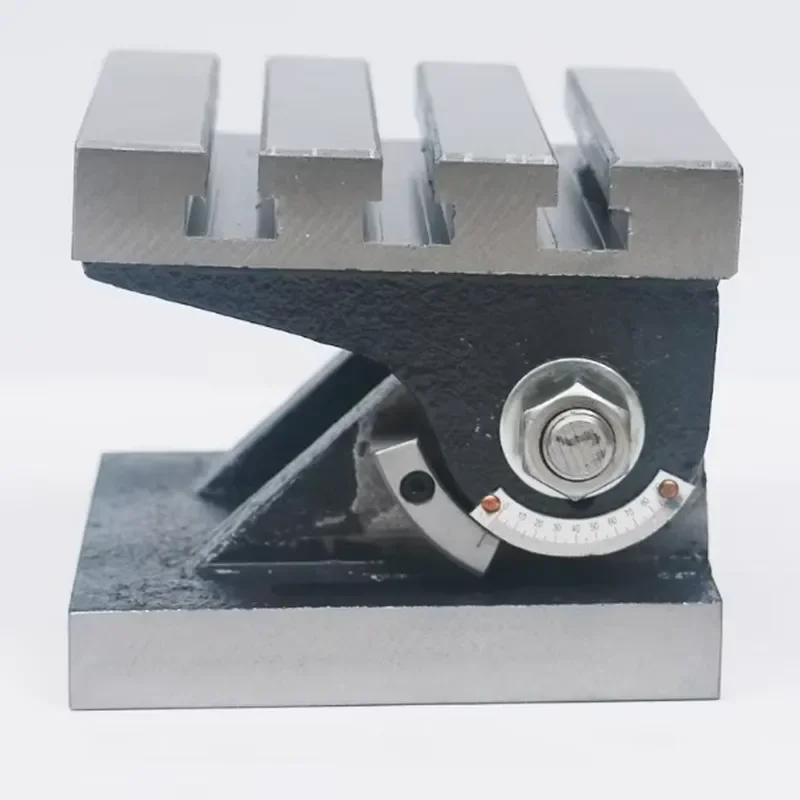 Adjustable 90-Degree CNC Machining Center Cast Iron Drill Milling Machine Inclined Workbench Product Machine Tools
