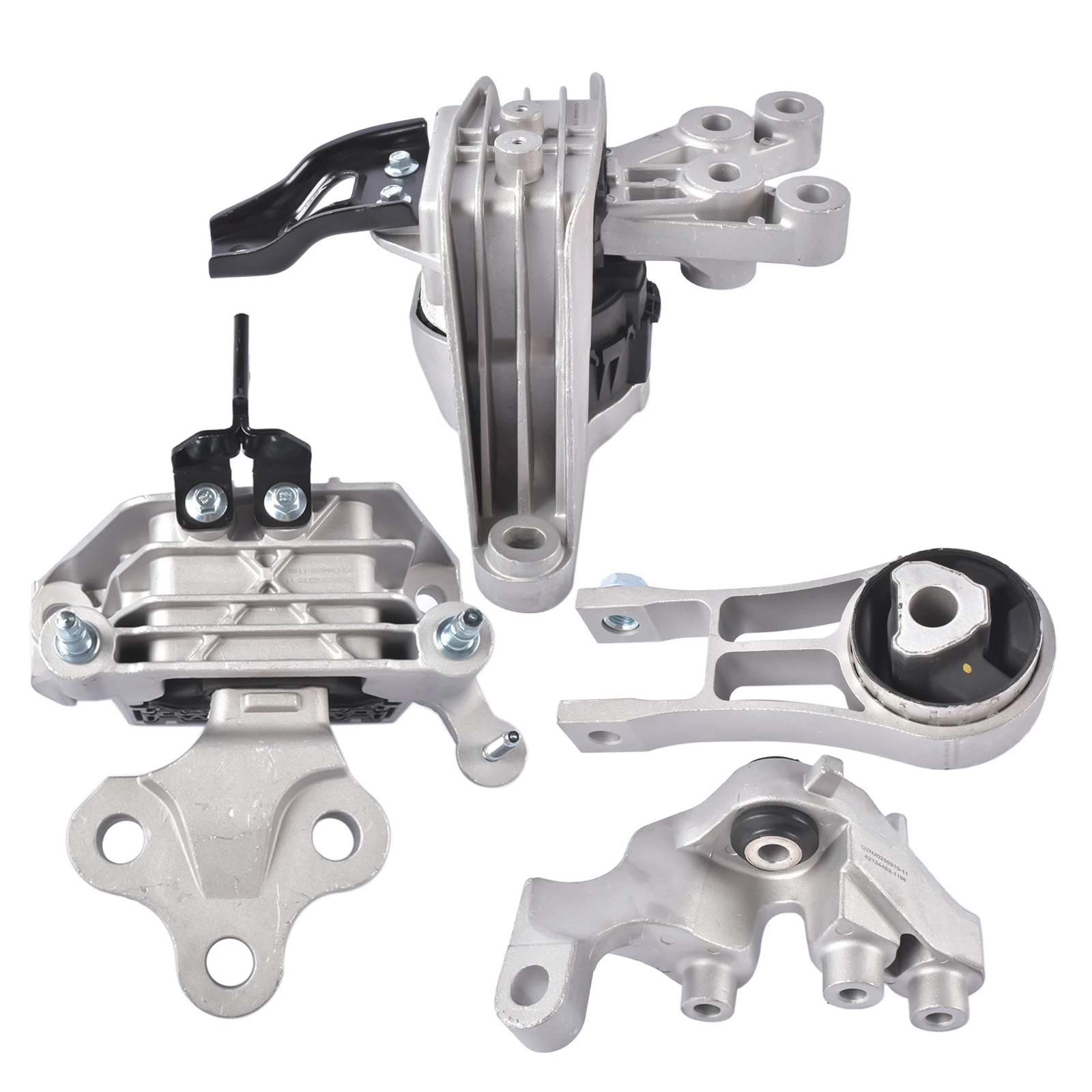 AP01 Soporte de motor y trans automático de 4 piezas. Juego de montaje para Chrysler Pacifica 17-23 3.6L V6 68224742AA 68224746AC 68485537AA