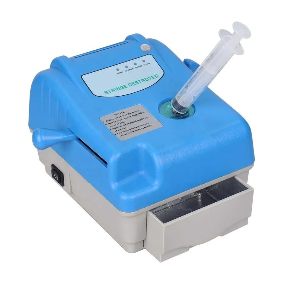 

Needle Syringe Destroyer Disposable Burner Destroyer Machine Cutter Hospital Hot Selling