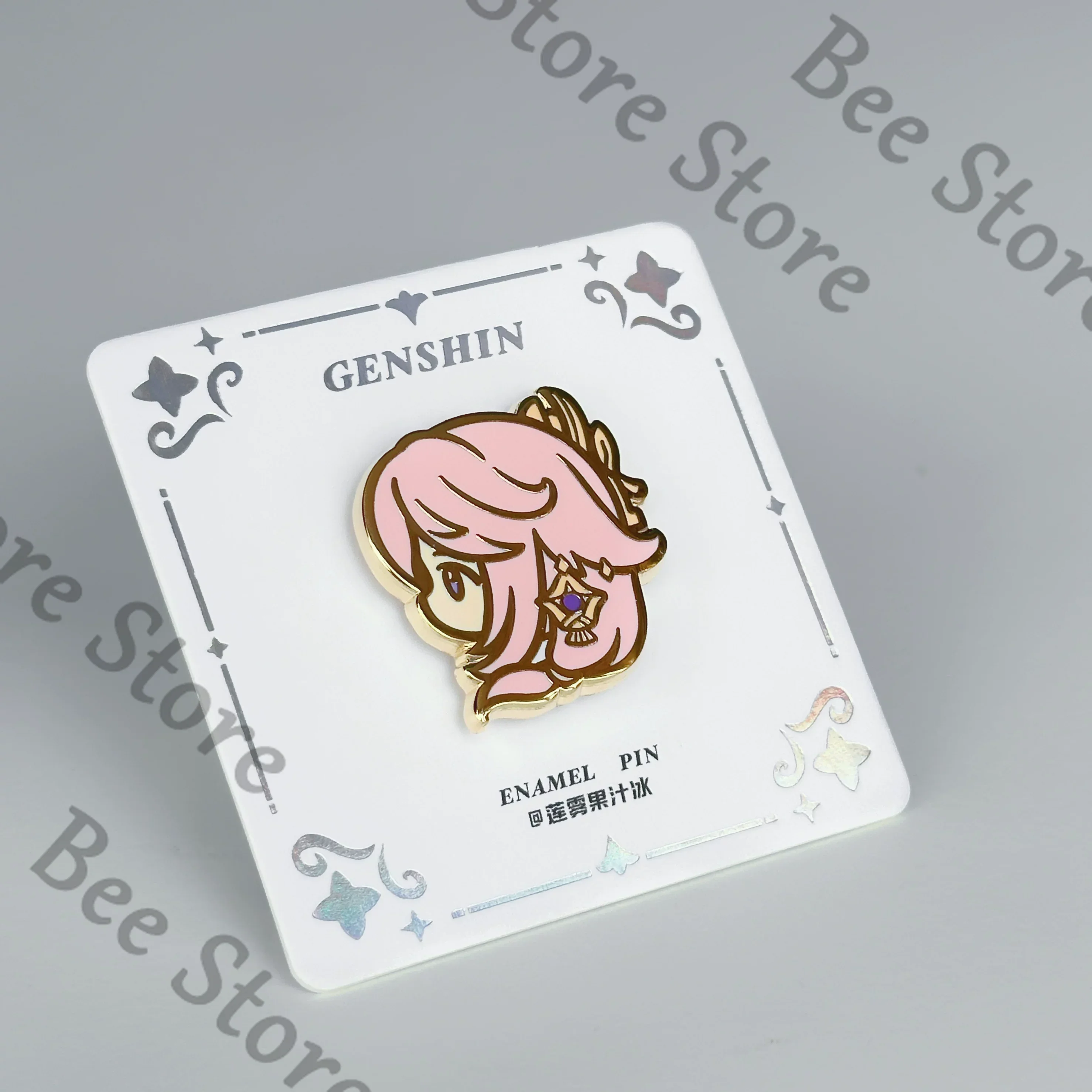 

Game Genshin Impact Yelan Varesa Citlali Shenhe Yoimiya Cosplay Cartoon Metal Badge Exquisite Brooch Pin Accessory Collect Gift