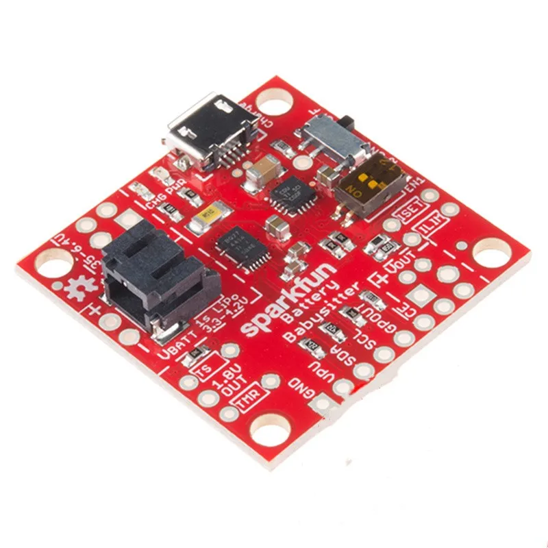 PRT-13777 SparkFun Pengasuh Baterai-Modul Manajer LiPo