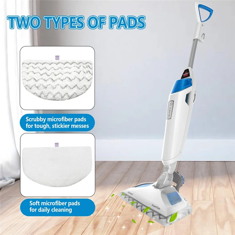 

BAAM-For Bissell Powerfresh Steam Mop Steam Mop Pads For Bissel Steam Mop Replacement Pads