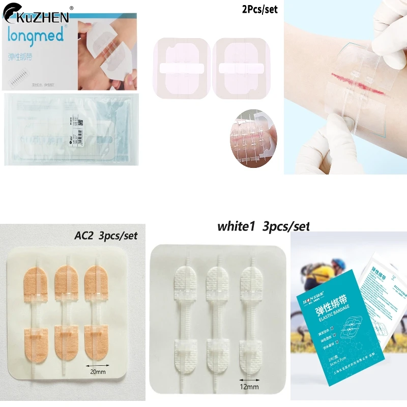 Band-Aid Zipper Tie Wound Closure Patch Hemostatic Patch Wound Fast Suture Zipper Band-Aid Outdoor Portable