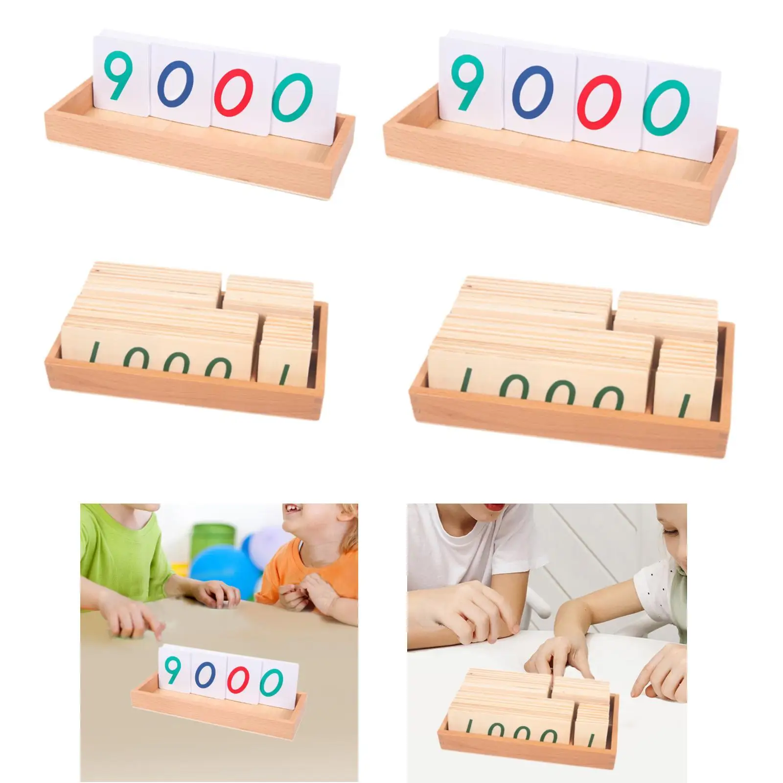 

Math Number Cards Mathematics Teaching Aids Preschool Early Learning Tool