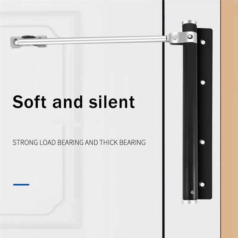 VEHO-Safety Door Closers Screen Door Closer باب أوتوماتيكي قابل للتعديل أقرب للسكنية، قطعتان #1