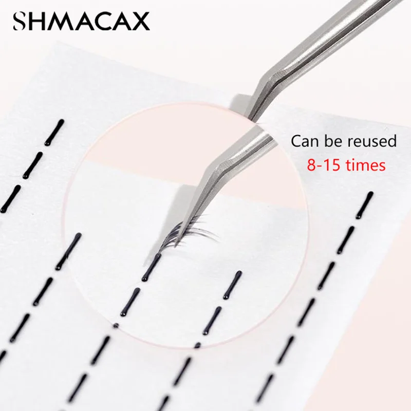 40/200pcs Waterproof Adhesive Tape Glue-Free Eyelash Glue Strip Self-Adhesive Lashes Glue Hypoallergenic Makeup Tools Home Daily