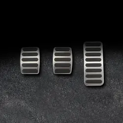 Stainless Steel Car Gas Brake Pedal Covers for Suzuki SX4 Aerio Ciaz Vitara S-Cross Splash Ignis Kizashi Sidekick Accessories