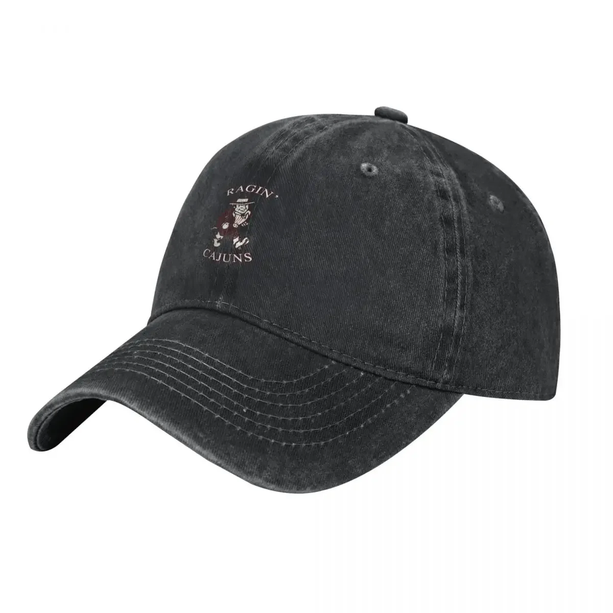 

Ull ragin cajuns vintage logo Baseball Cap Bobble Hat Unique hats Cosplay Girl Men's