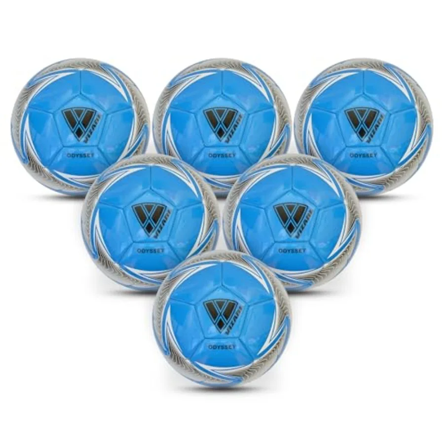 

VIZARI Odyssey Soccer Ball Durable and Firm Youth Soccer Ball Junior Soccer Ball with Premium TPU Casing Outdoor Soccer Ball fo