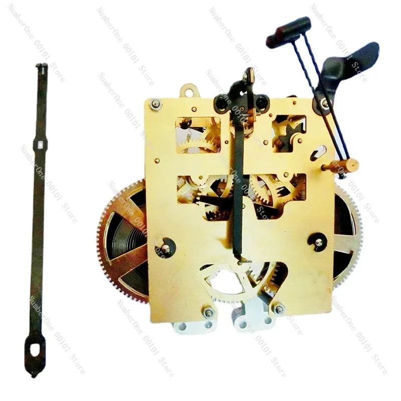 Metal 15 Days Mechanism Grandfather Clocks Parts Movement Clock Repair Accessories Mechanical Clock Mechanism Long Shaft Parts