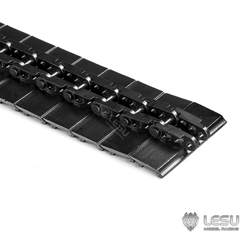 LESU1/14 Baggerkette ganzes Stück 55 mm breit C374 großer kurzer Heckhaken Maschine BA-B001-Z1 Bagger Technik Fahrzeugtank