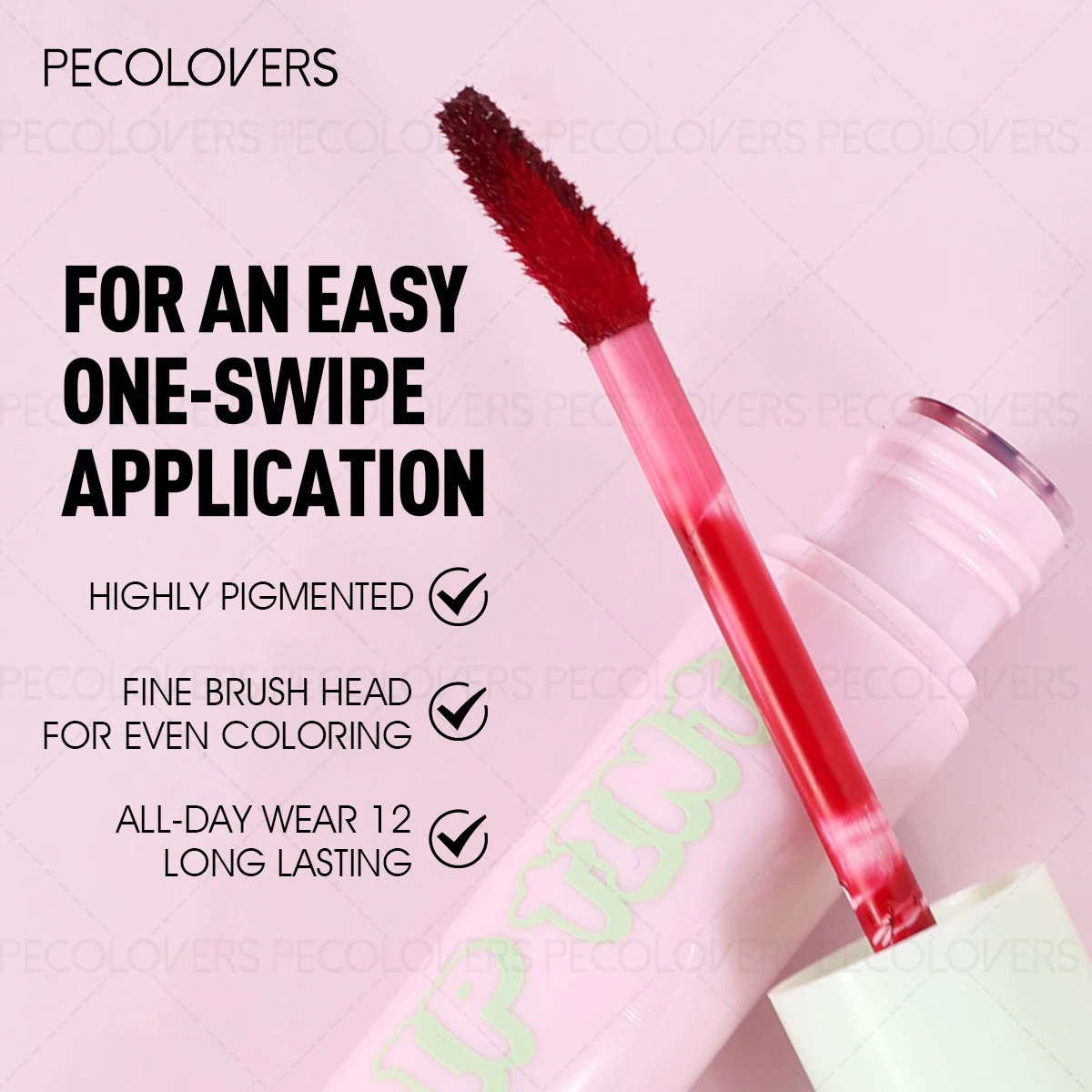 Lucidalabbra Impermeabile a Lunga Durata, Tinta Labbra Opaca, Lip Stain Peel-off