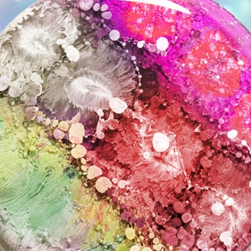 

5asd Pack Of 12 Metallic Alcohols Inks For Epoxy Resin And Painting Techniques