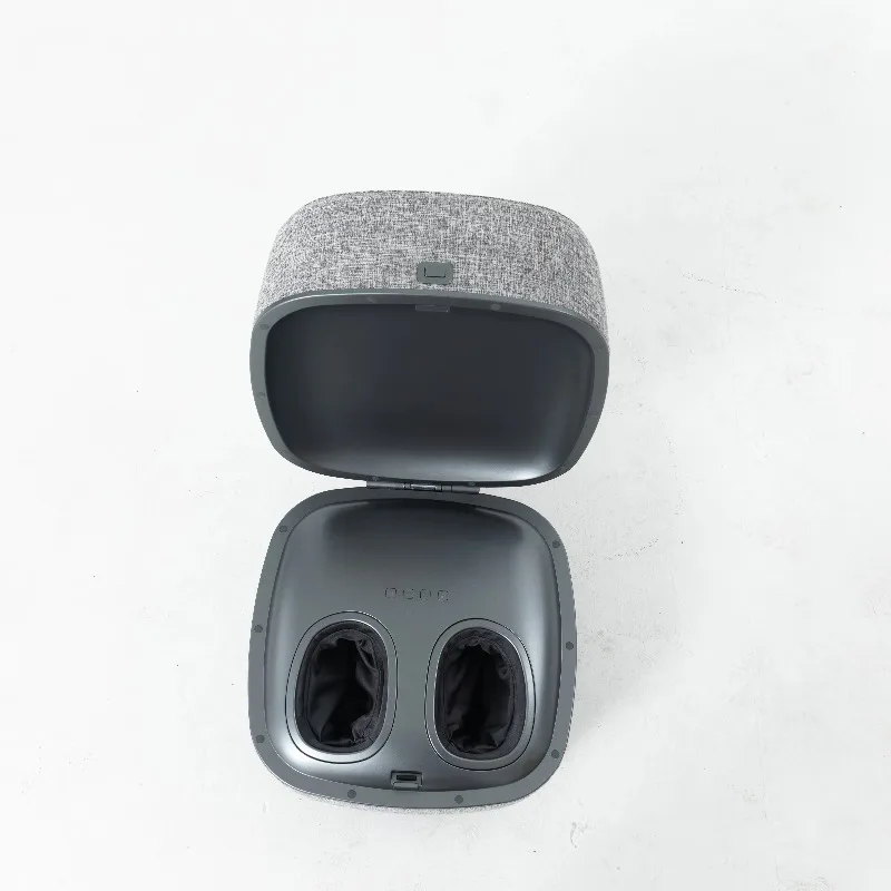 

Gray Smart Healthcare's New Design Shiatsu Heating Kneading Feature Ottomans Wireless Foot Massager