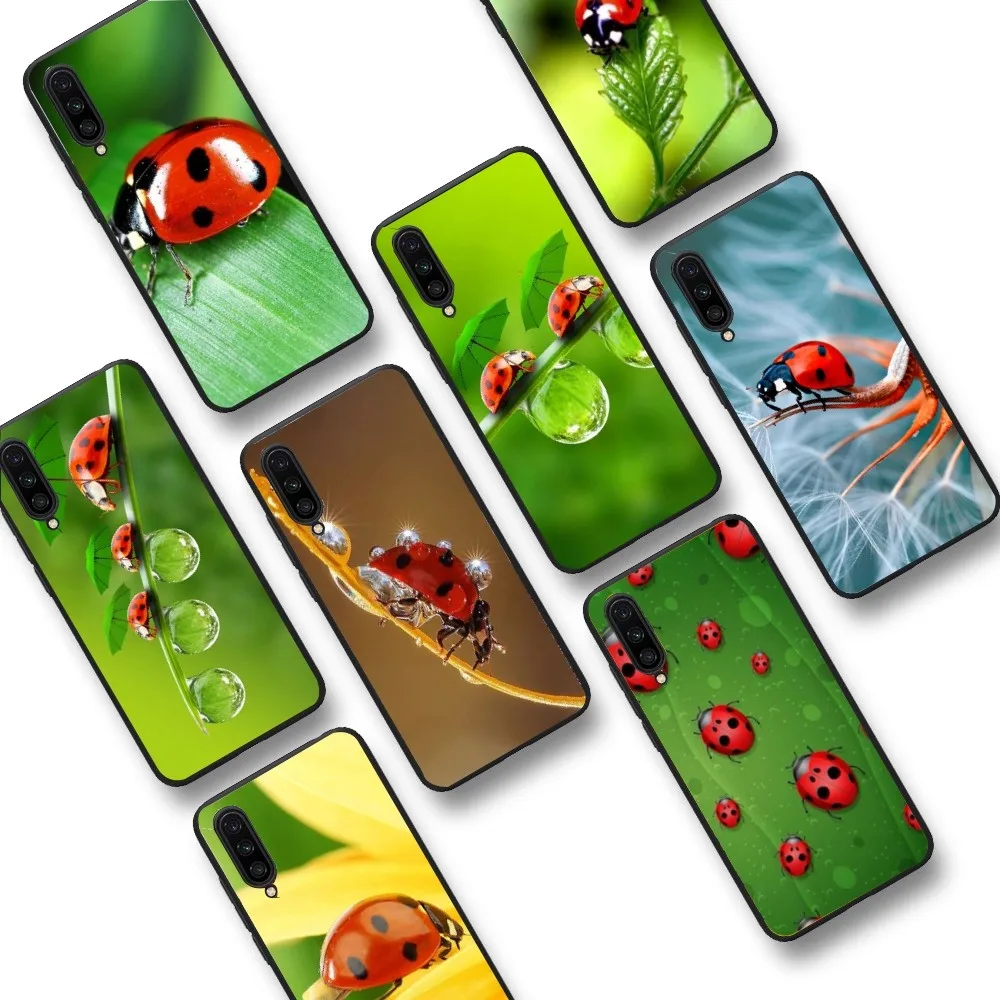 Ladybug Beetle Phone Case For Samsung S 20 21 22 23 plus Ultra for Redmi Note 8 9 10 11 for Huawei Y 5 6 9