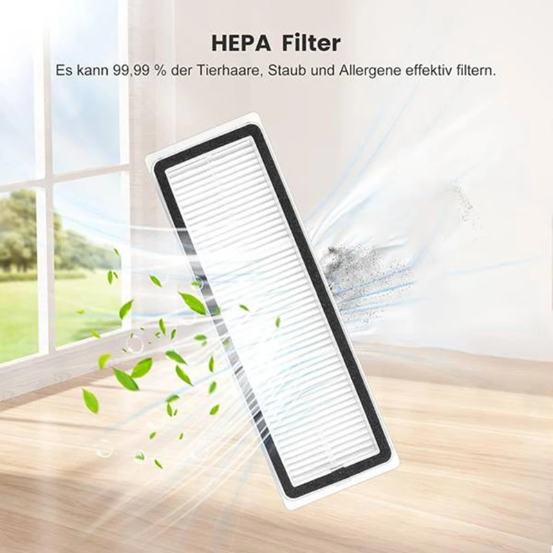 ملحقات كنس لشاومي روبوت فراغ X20 + / X20 Plus أجزاء فرشاة جانبية رئيسية فلتر Hepa ممسحة أكياس غبار من القماش