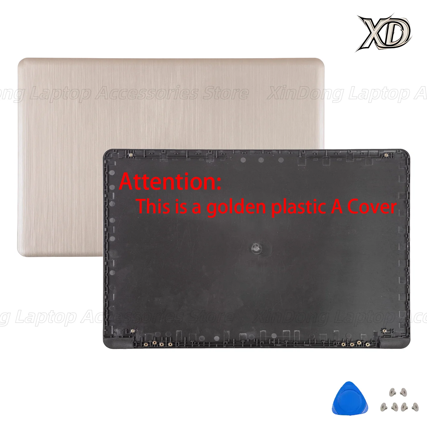 Plastic Case For VivoBook S510U A510 A510U X510 F510U S510 F510 LCD Back Cover/Bezel/Hingescover 15.6 inch Laptop Housing Case