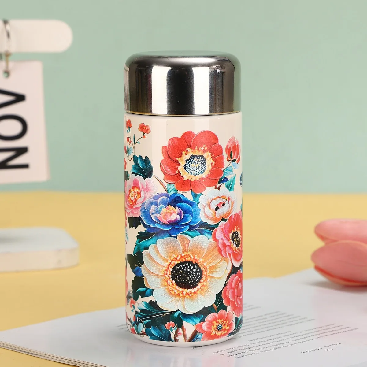 

260Ml New Mini 316 Stainless Steel Liner Thermos Cup Outdoor Portable Small Pocket Cup Car Accompanying Gift Cup Wholesale