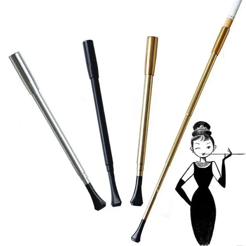 Women's Retractable Cigarette Holder, Party Props, Thick And Thin Tips, Photo Props, Retro Style