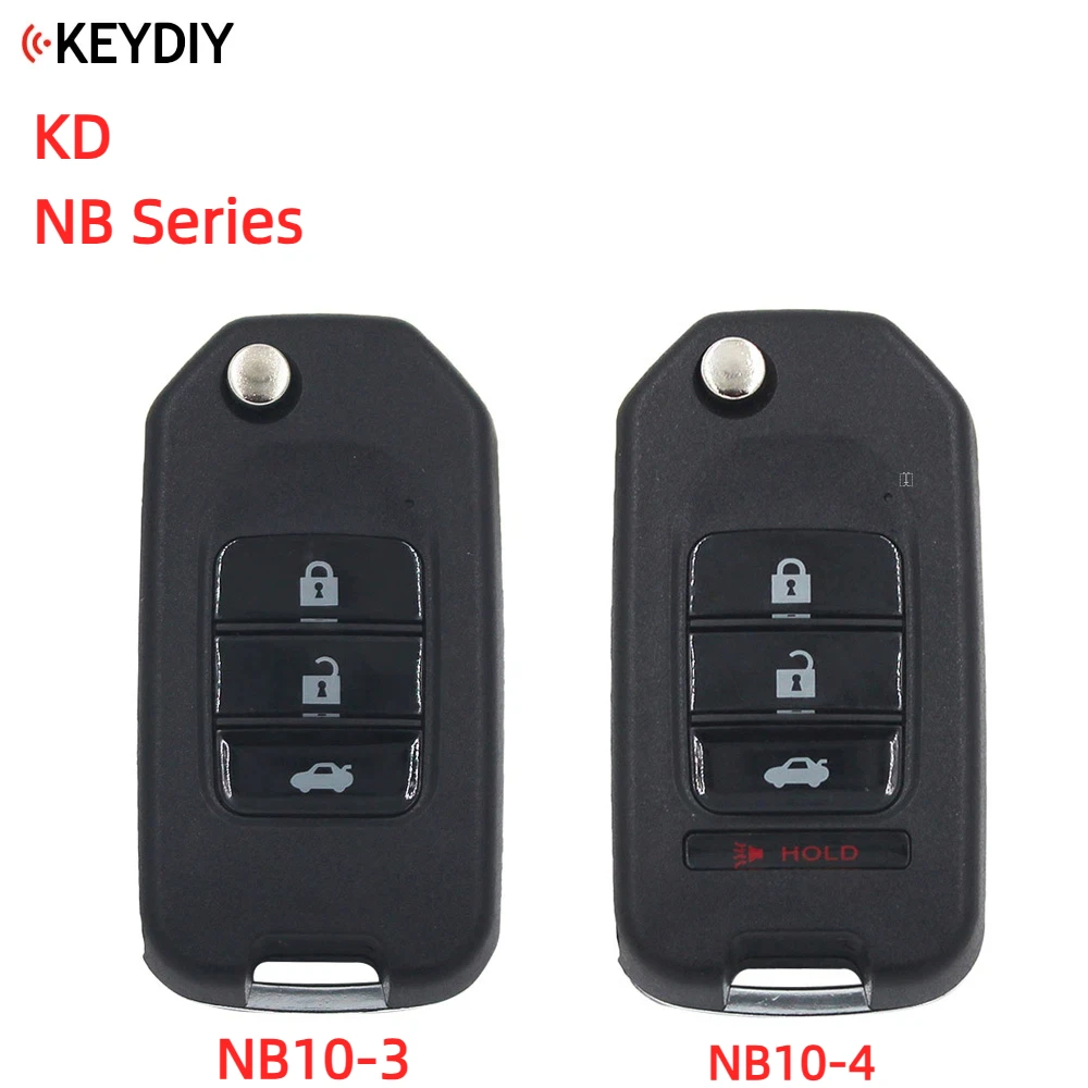 

KEYDIY 1pc NB10-4 NB10-3+1 NB10-3 NB-Series Multi-functional Universal Remote Control Car Key for KD900 KD-MAX KD-X2 Key Tool