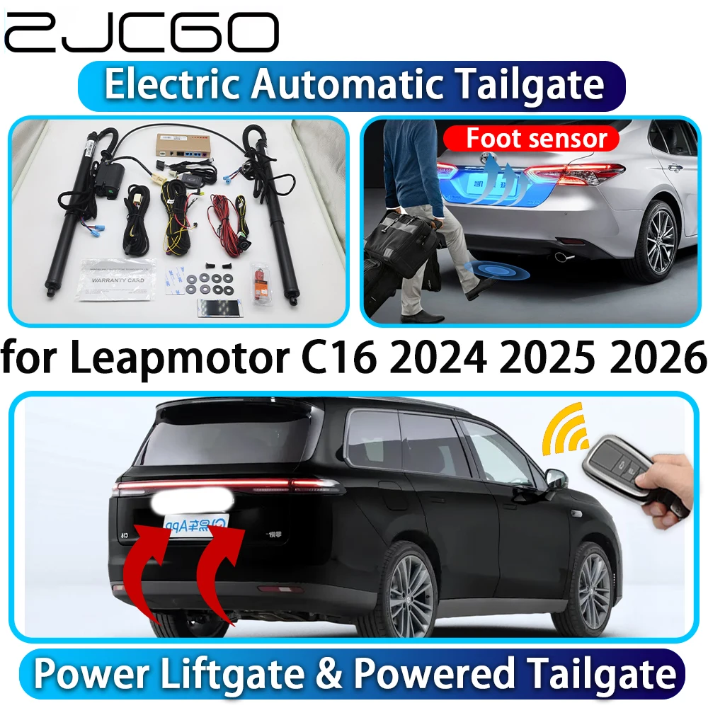 

ZJCGO for Leapmotor C16 2024 2025 2026 OEM Automatic Power Liftgate Powered Tailgate Intelligent System Trunk Lift Control Kit
