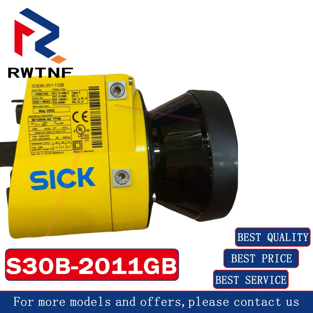 Brand New Genuine S30B-2011GB SICK Safe laser scanner,100% original warehouse stock