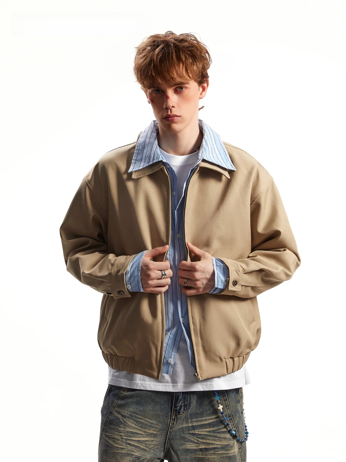 SDMADE アメリカンスタイル ハリントンジャケット メン - Harrington Jacket のレビューと価格
