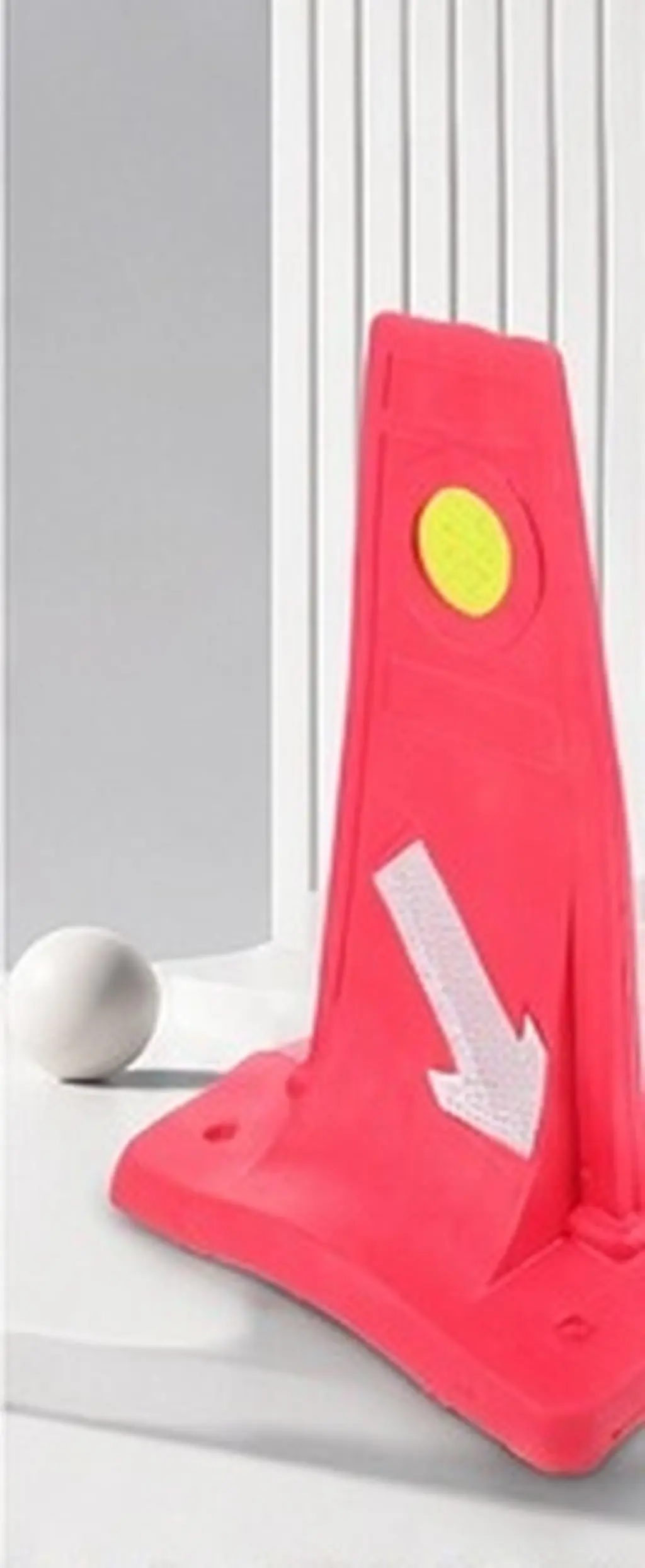 Bright Orange Reflective Traffic Cone for Road Safety Training Parking Diversion Outdoor Use Eva Construction Warning Sign
