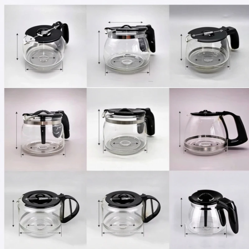 Suitable for Coffee Machine Accessories, Glass Pot Filters