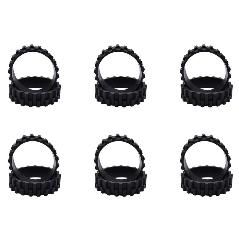

A96I-12PCS колесные шины для Xiaomi Mijia 1C/2C/3C S5 серии/T6/T7, колеса робота-пылесоса, противоскользящие запасные части
